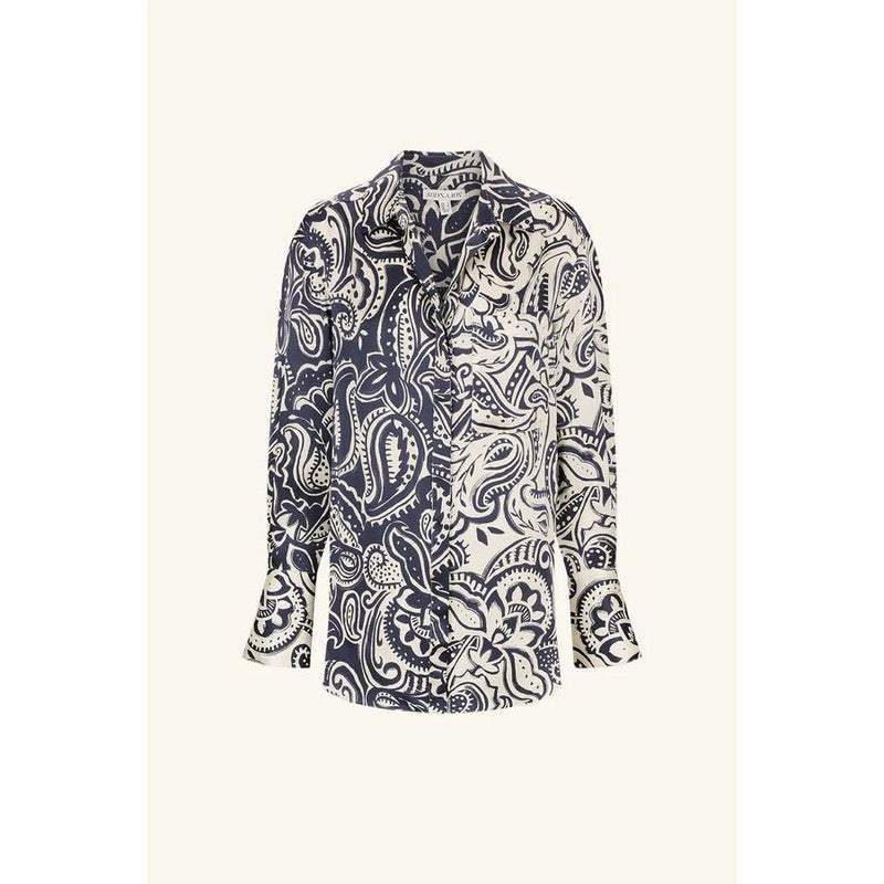 ANTHEA SILK RELAXED SHIRT