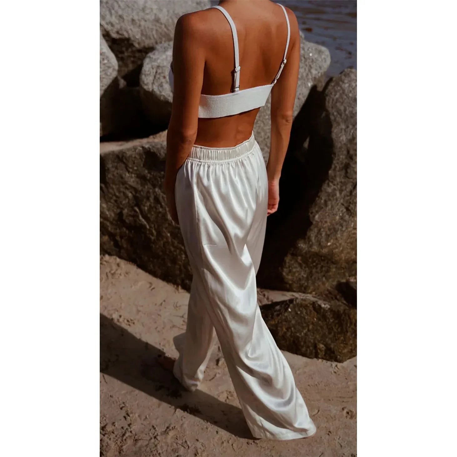 SILK TROUSERS