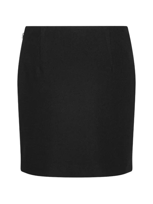 CREPE MINI FLOWER SKIRT