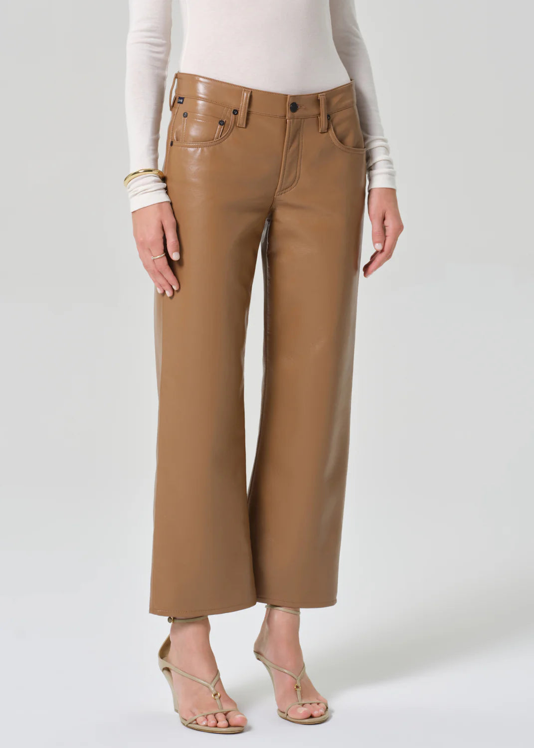 FAYE VINTAGE STRAIGHT RECYCLED LEATHER