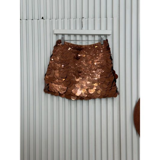 COPPER HEAD MINI SKIRT