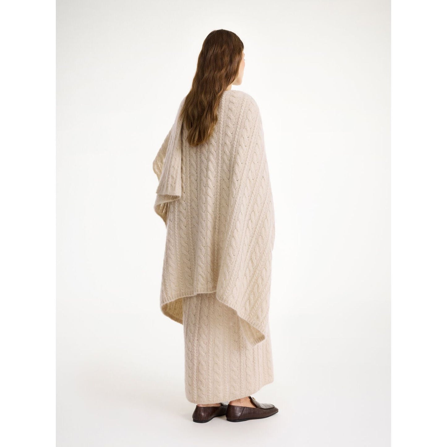 KASSILLAS WOOL BLEND PONCHO