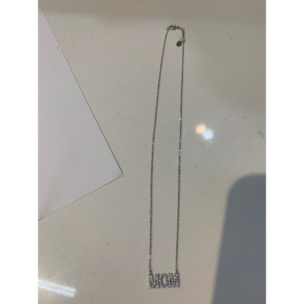 MOM SILVER NECKLACE