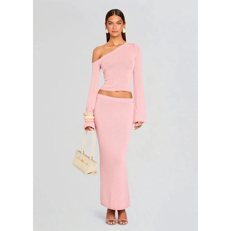 KORA KNIT MAXI SKIRT