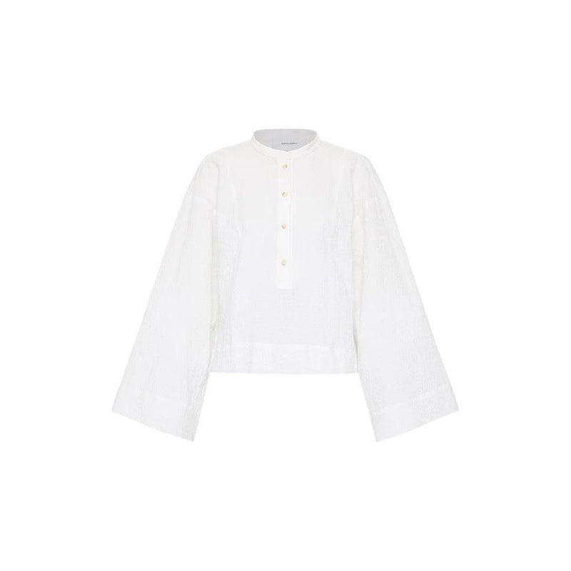 HASTINGS ORGANIC COTTON RELAXED SLEEVE TOP