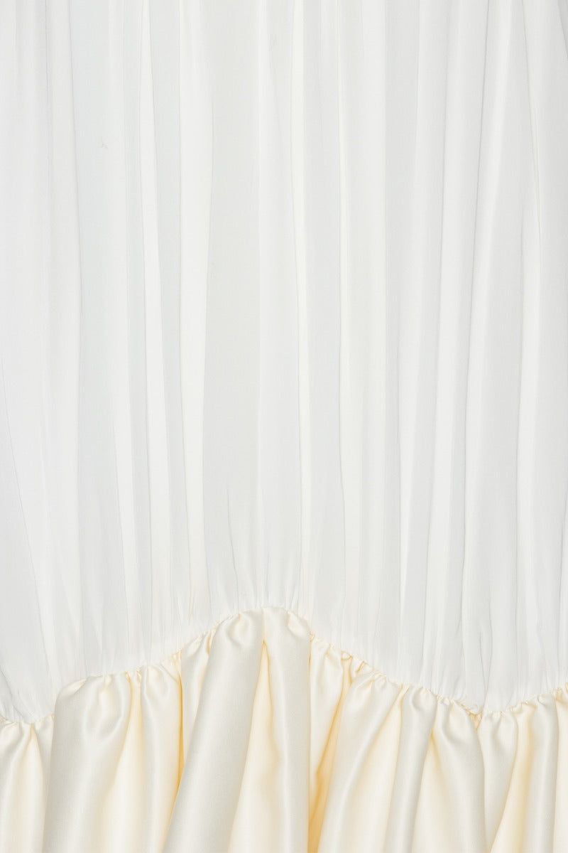 GATHERED MINI DRESS