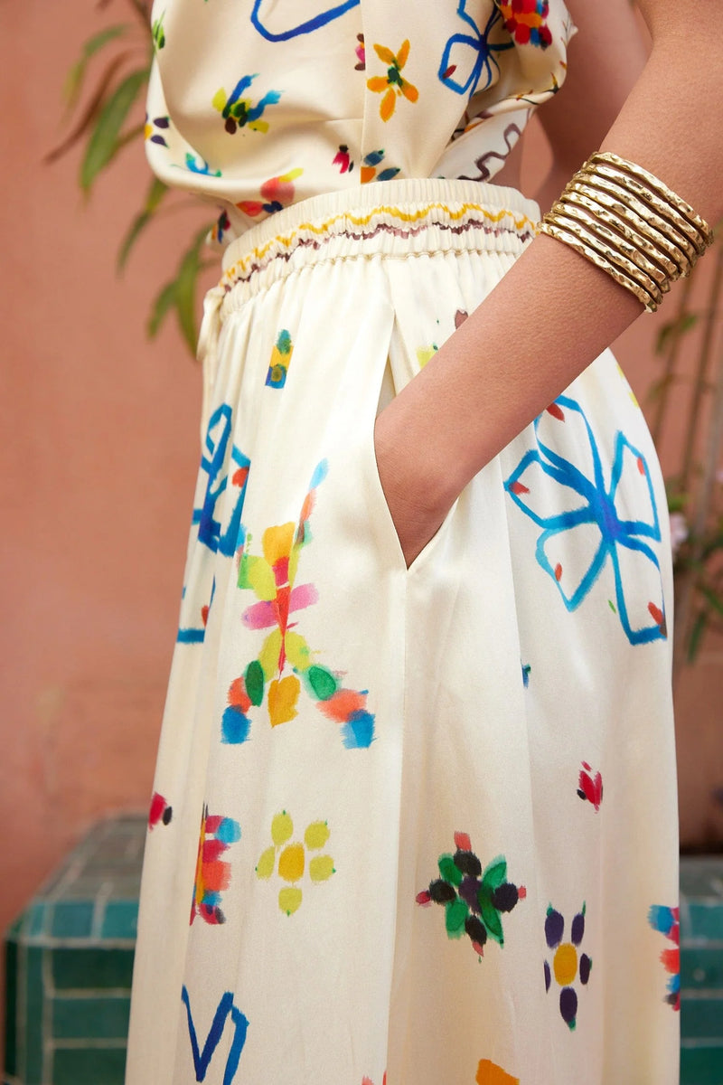 SIDI PALAZZO SILK PANT