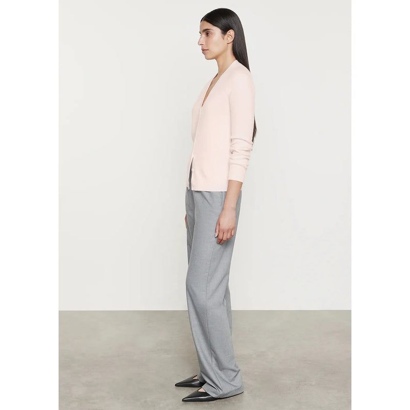 POWDER CASHMERE KNITTED CARDIGAN