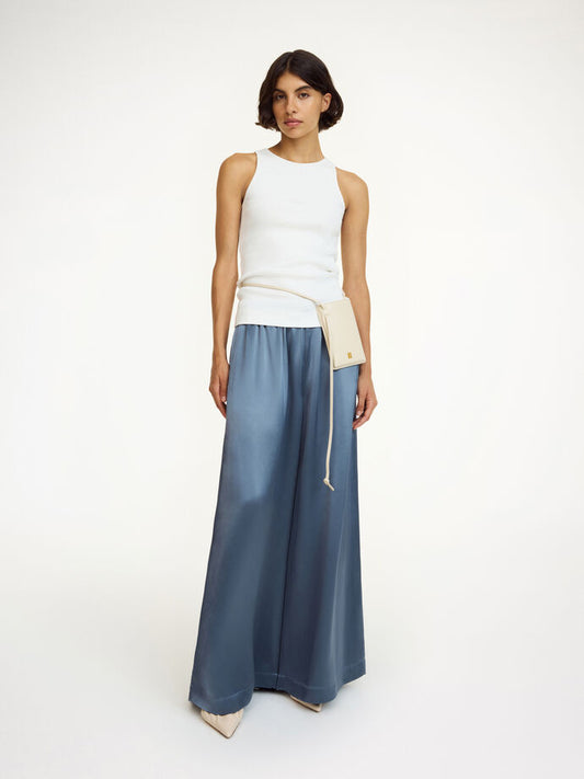 CLORELLA WIDE-LEG TROUSERS