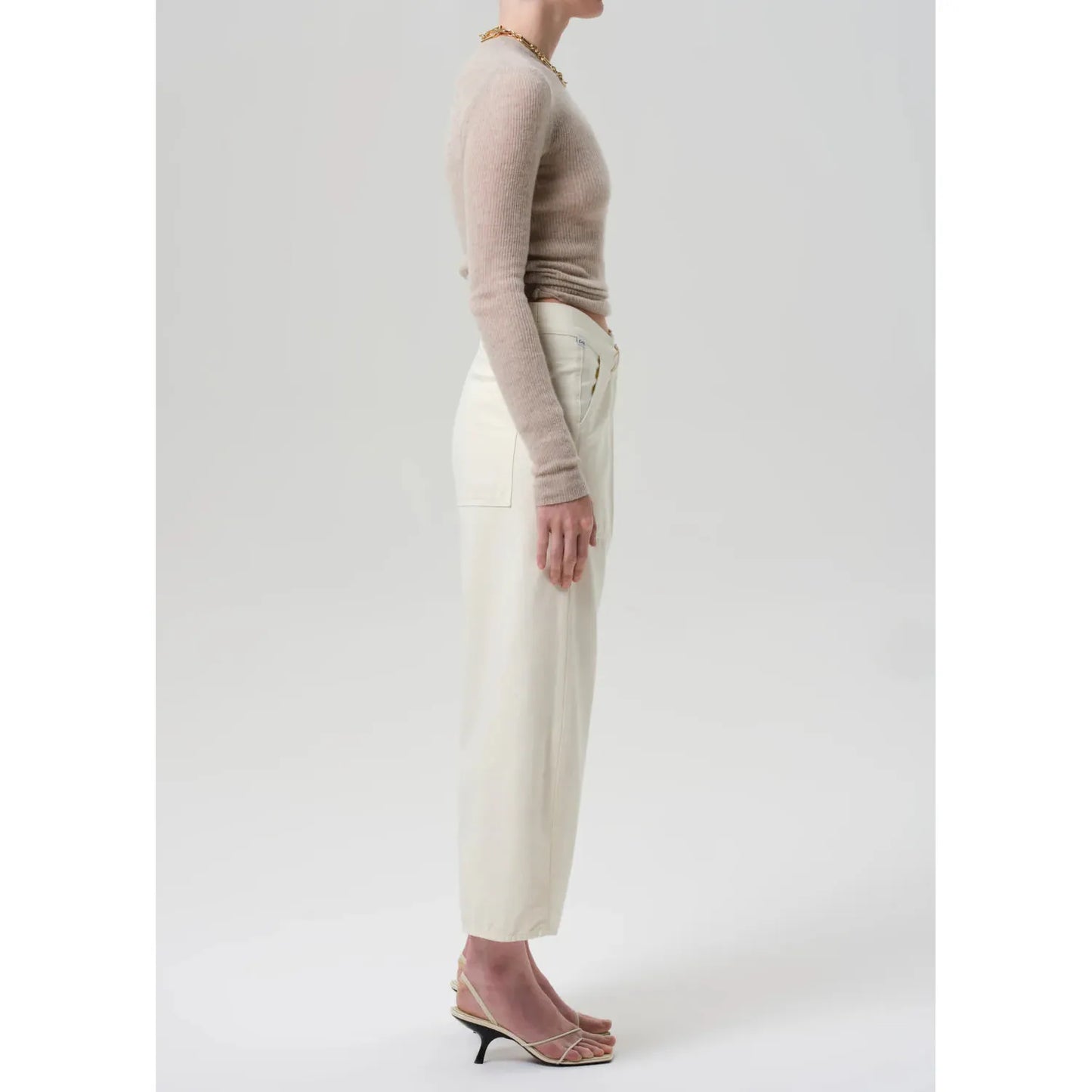 INES CROP UTILITY TROUSER