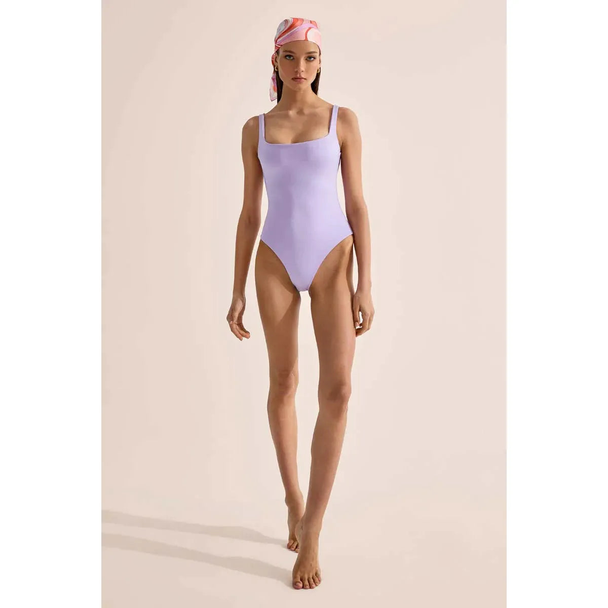 CLASSIC SQUARE NECK SWIMSUIT