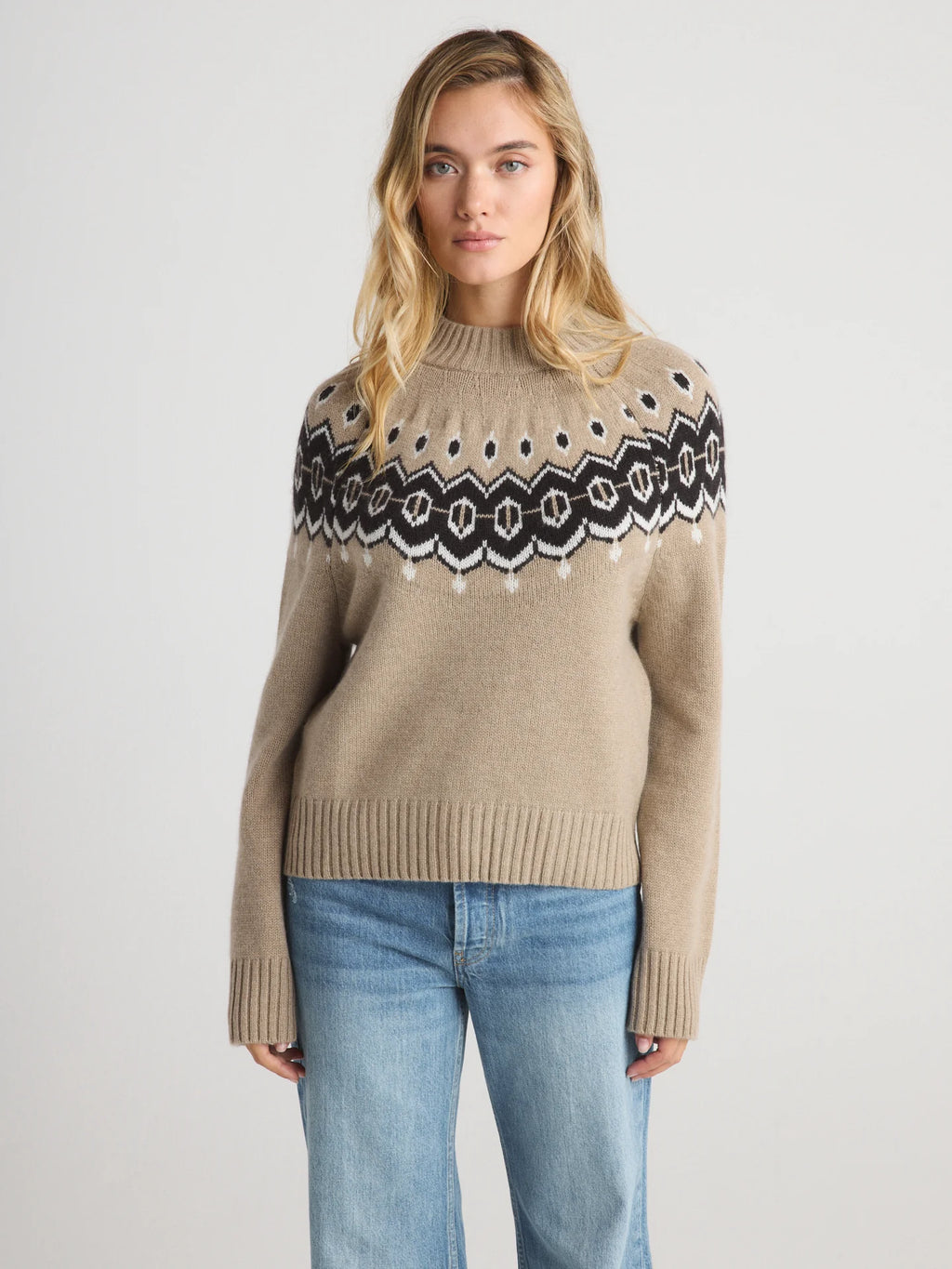 ADINA FAIR ISLE PULLOVER – frankie. ADINA FAIR ISLE PULLOVER – frankie.