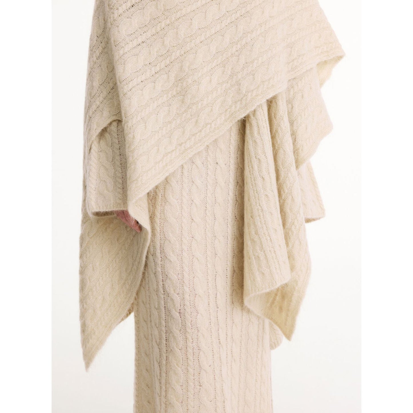 KASSILLAS WOOL BLEND PONCHO