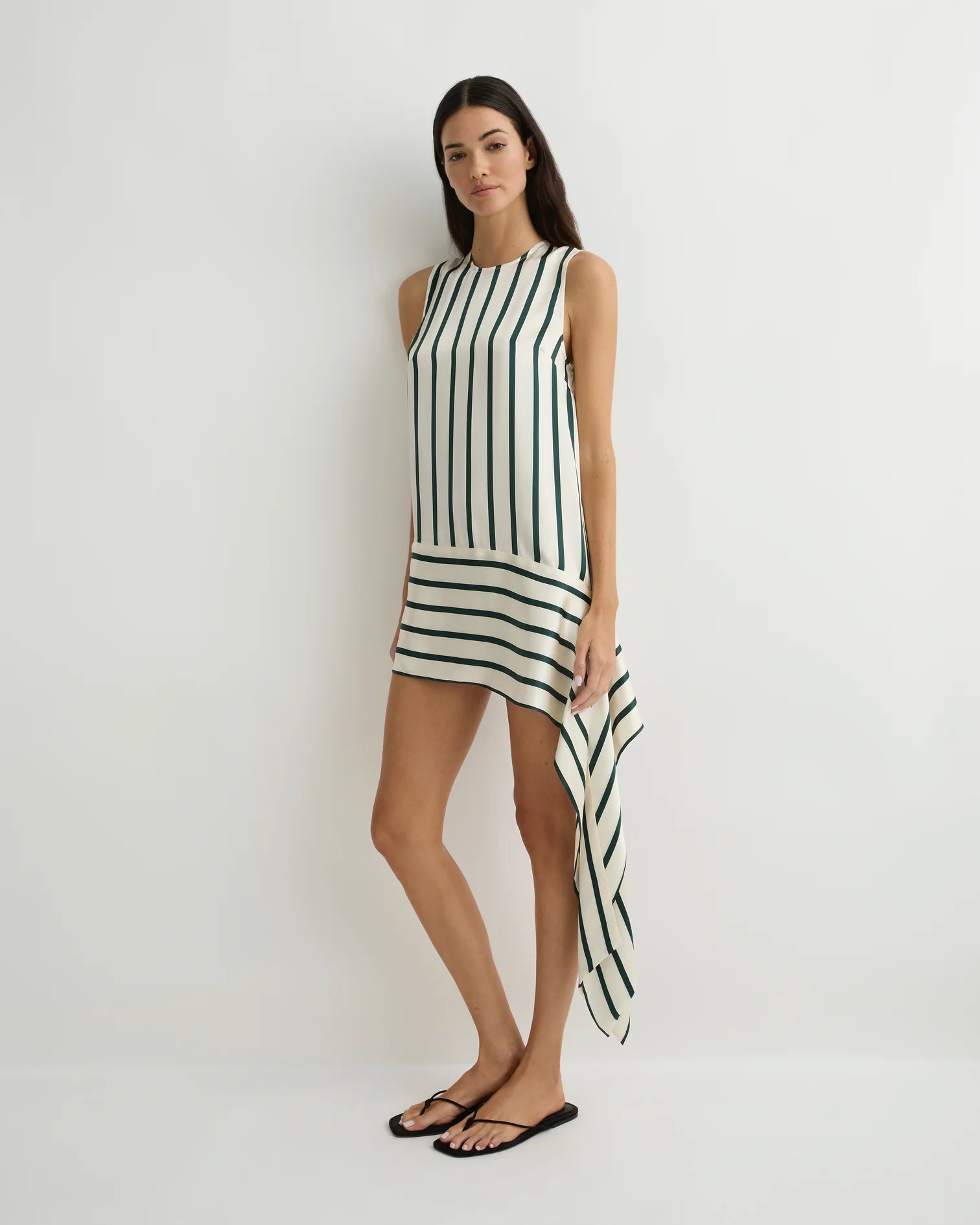 Cannes Sash Hem Mini Dress