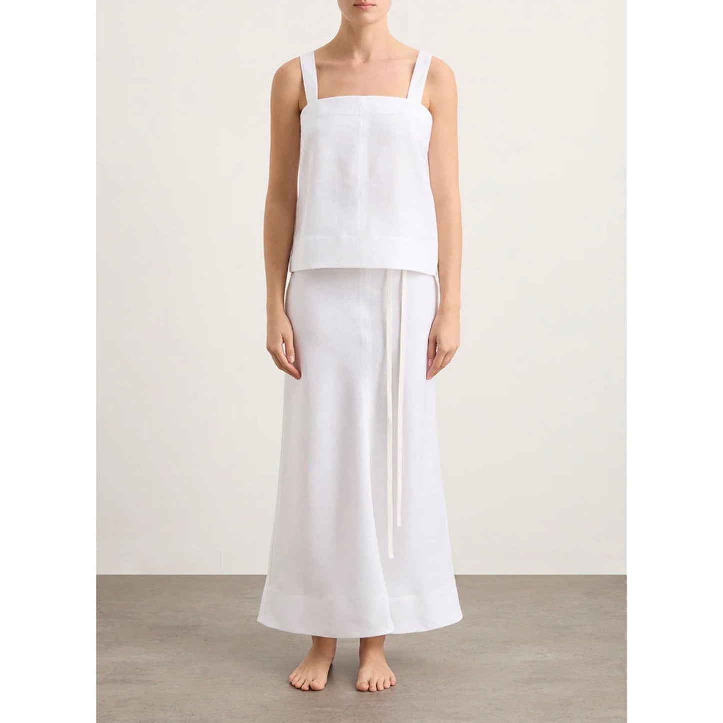 DELPHI ORGANIC LINEN CAMI TOP