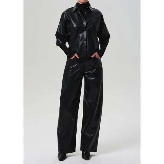AYLA BAGGY RECYCLED LEATHER