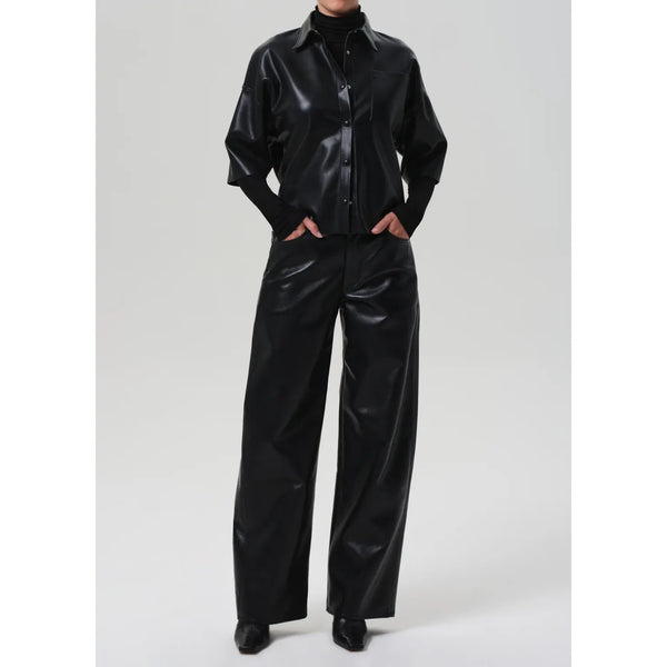 AYLA BAGGY RECYCLED LEATHER