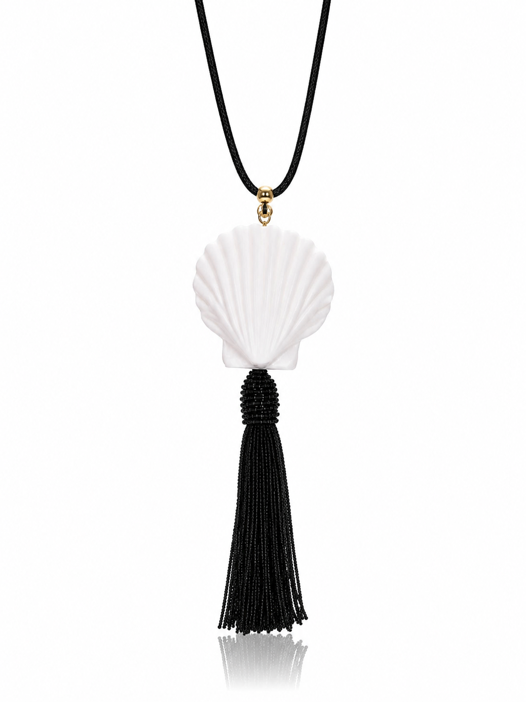 Shell Tassel Necklace