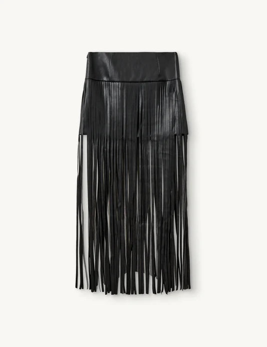 BROOKLYN FRINGE SKIRT