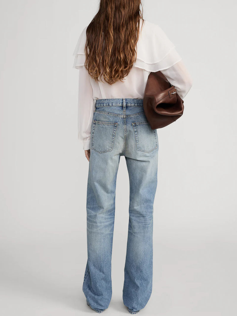 THE SILK CAPE BLOUSE