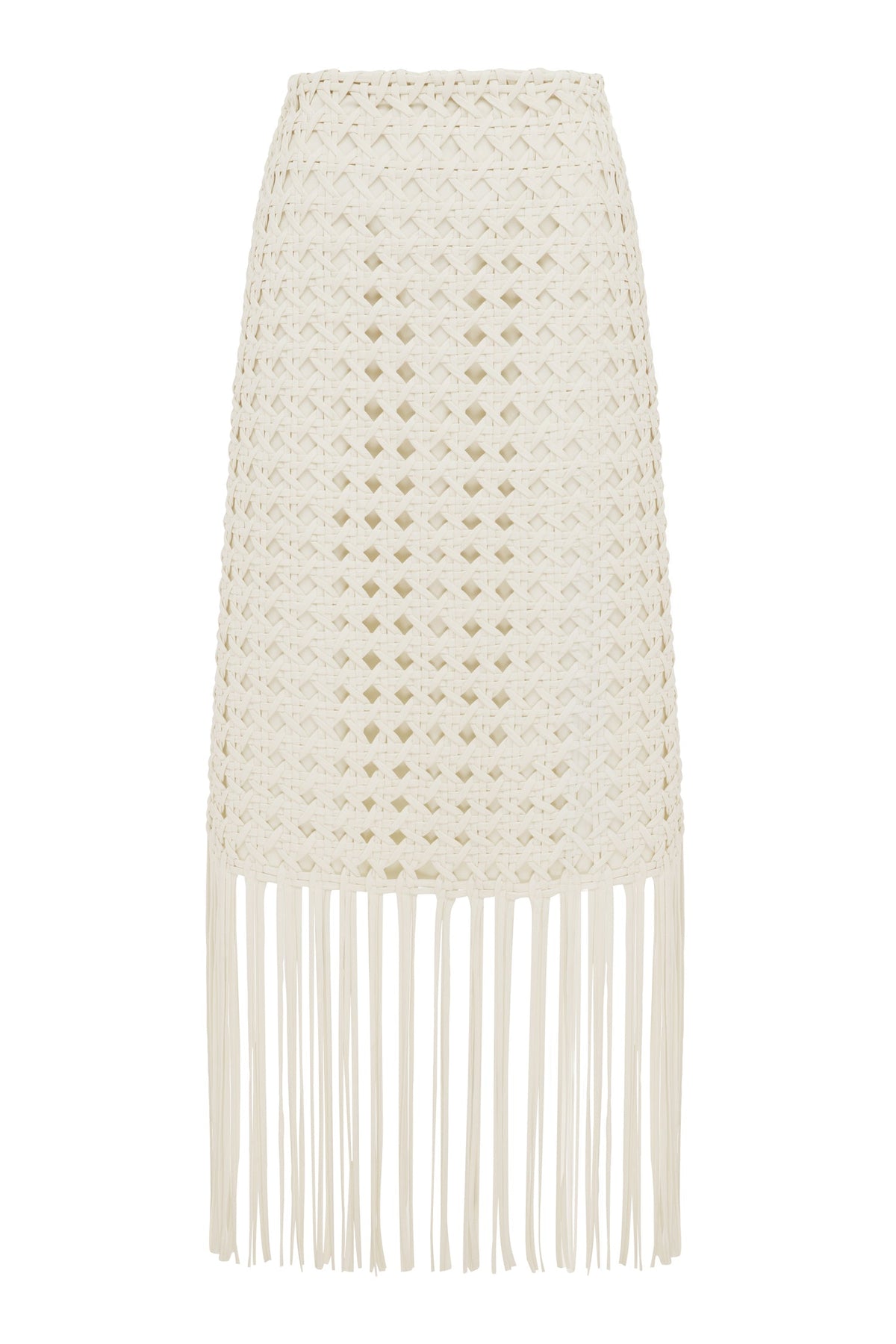 Weave Skirt in Cream