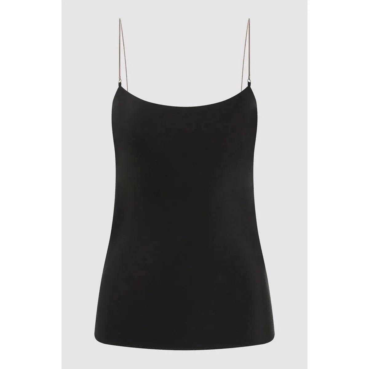 FINE CHAIN SILK CAMI