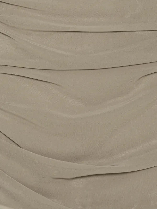 CHIFFON DRAPED SKIRT