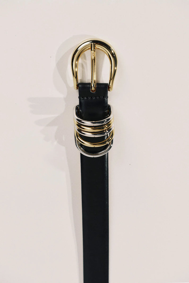 HOLLYHOCK MIXED METAL BELT