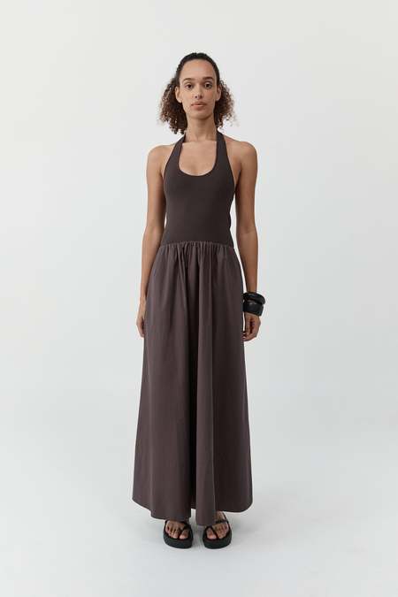 Halter Gathered Dress Halter Gathered Dress