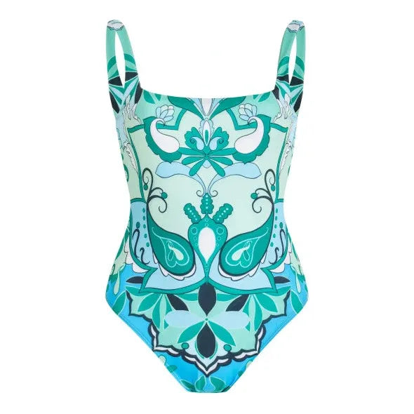 BALLET SQUARE NECK SWIMSUIT