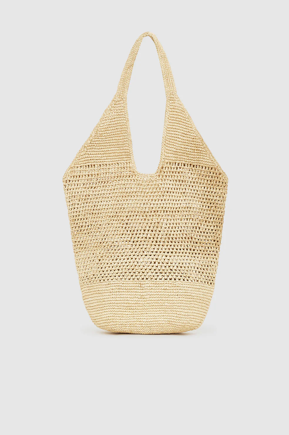 LEAH LOGO HOBO RAPHIA