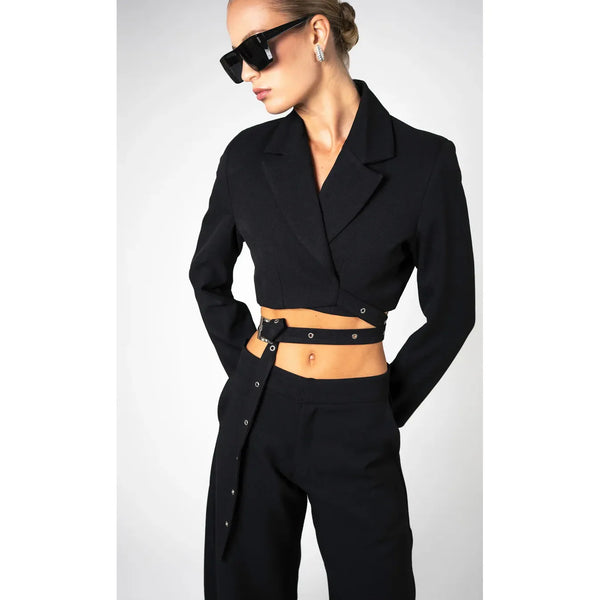 DELLA CROPPED BLAZER