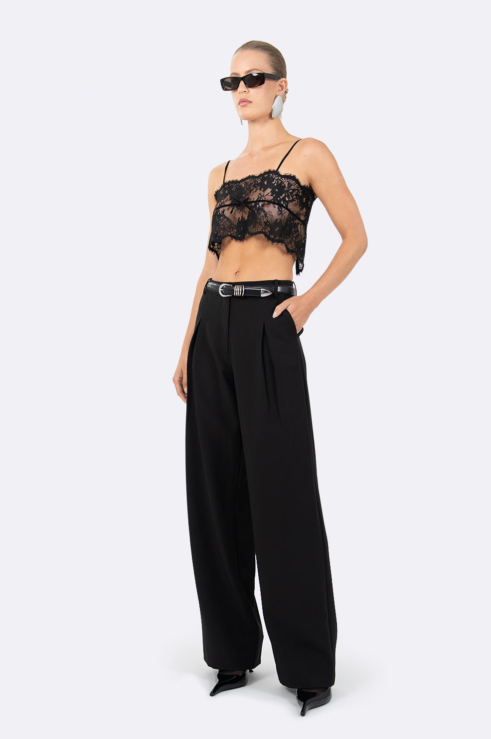 Clarissa Crop - Black