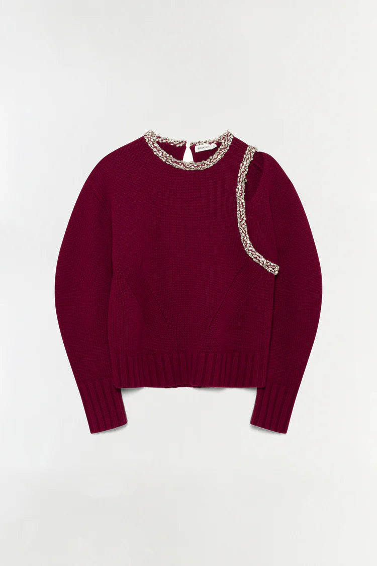 MONROE EMBELLISHED PULLOVER