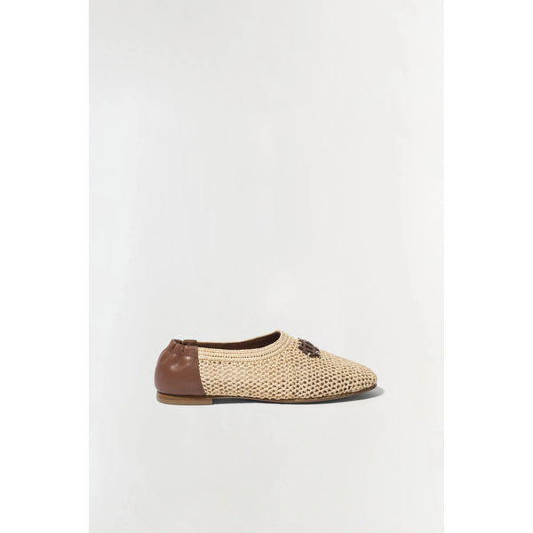 EDEN RAFFIA BALLET FLAT
