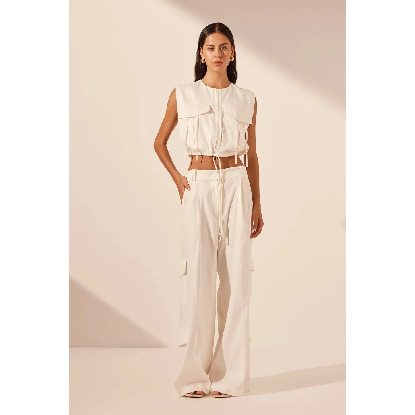 KASBAH UTILITY CROPPED TOP