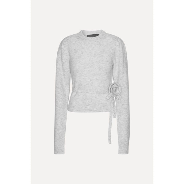 KNIT PUFF CREWNECK