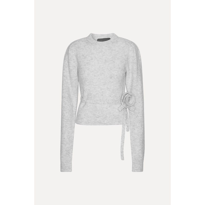 KNIT PUFF CREWNECK