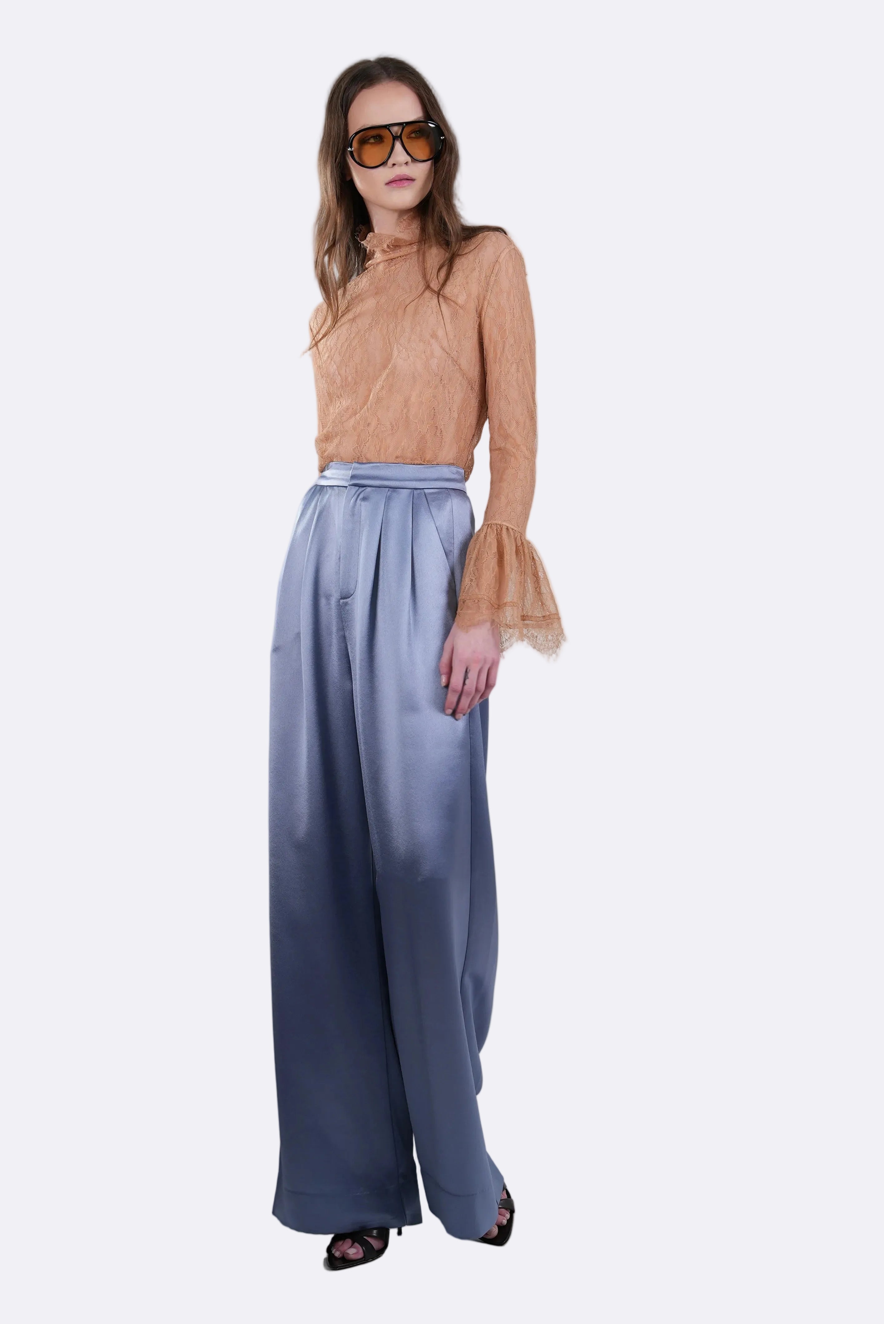 Paris Pant - Steel Blue