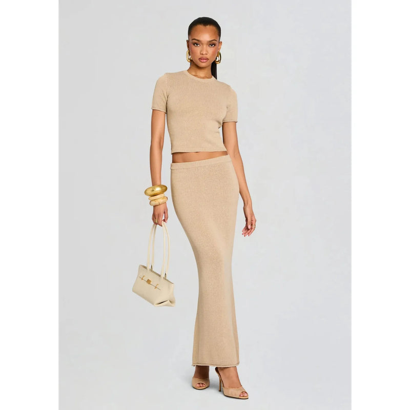 KORA KNIT MAXI SKIRT
