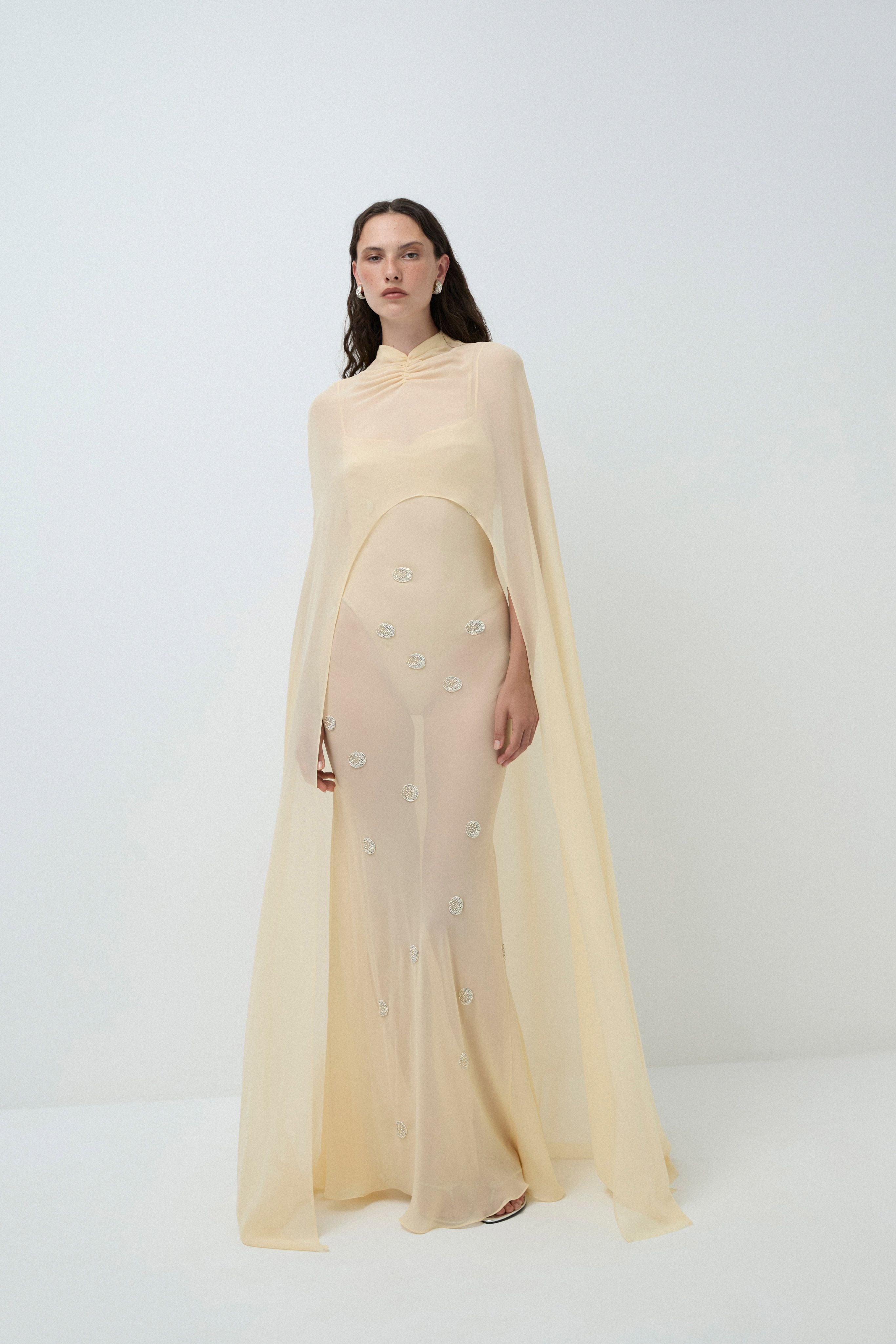 Roseanne Silk Cape