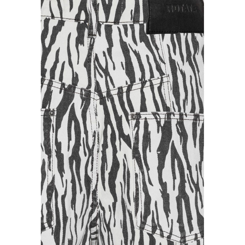 PRINTED TWILL CARGO PANTS