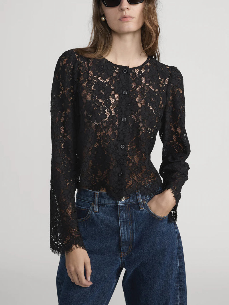 THE LACE BLOUSE