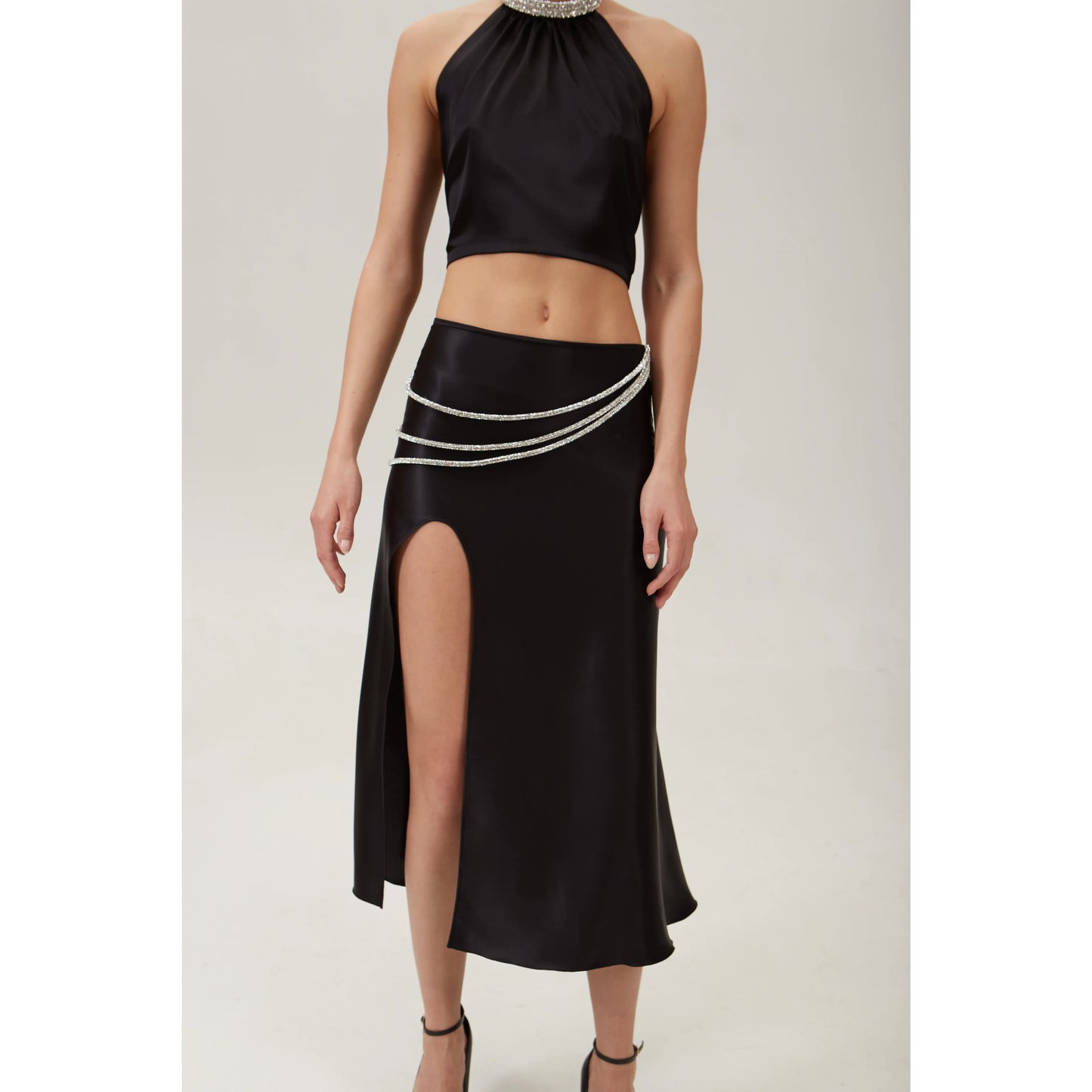 LAETITIA SILK SKIRT