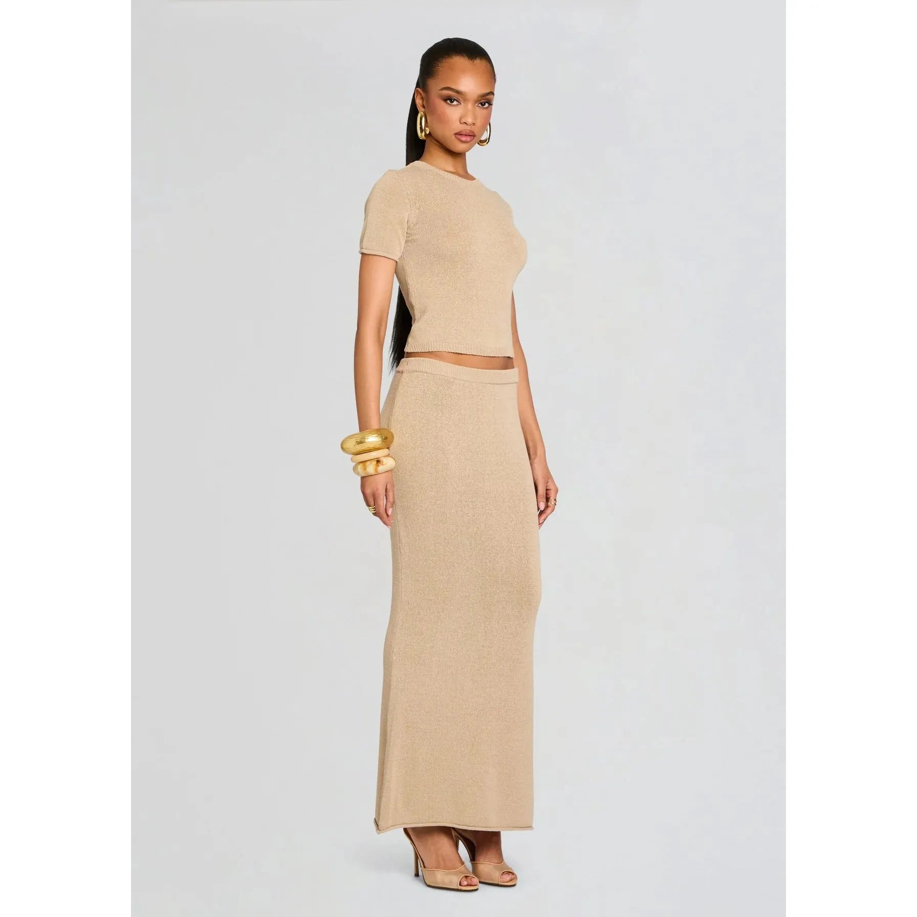 KORA KNIT MAXI SKIRT