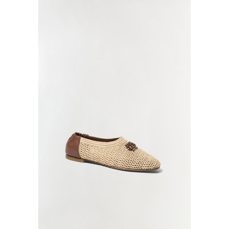 EDEN RAFFIA BALLET FLAT