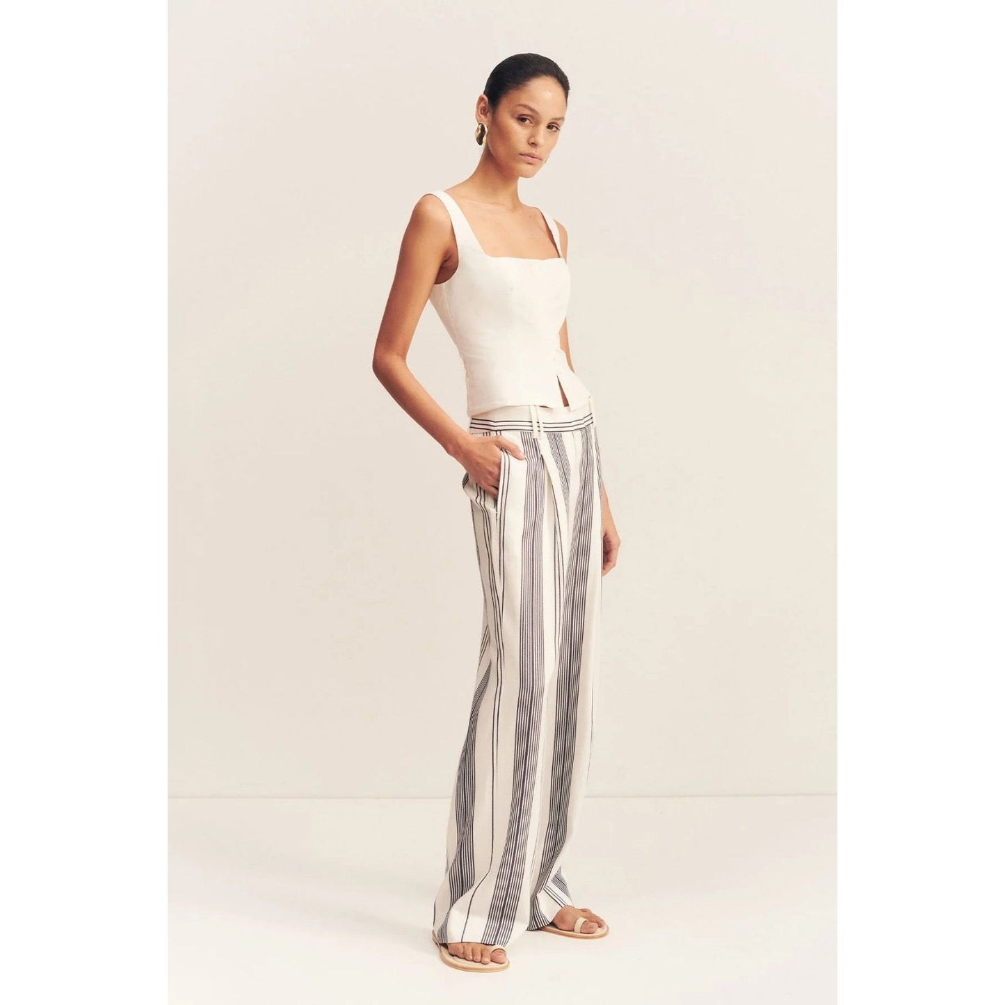 HARLOW TAILORED SLOUCH PANT