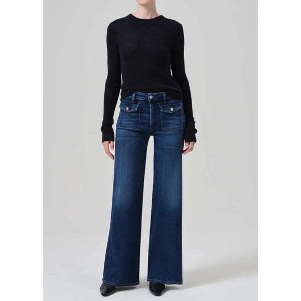 RAVEN PATCH POCKET WIDE LEG