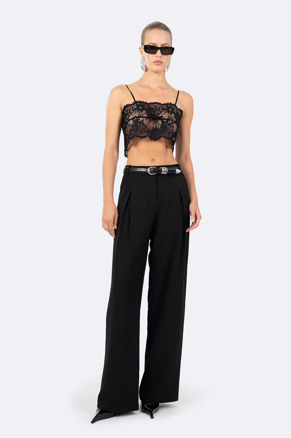 Clarissa Crop - Black