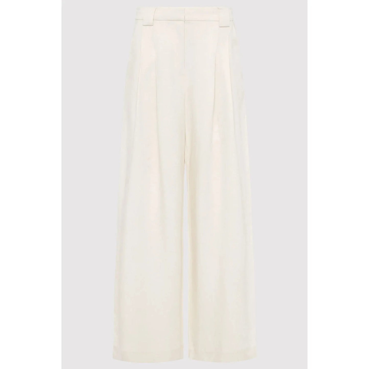 WIDE LEG PLEAT PANTS